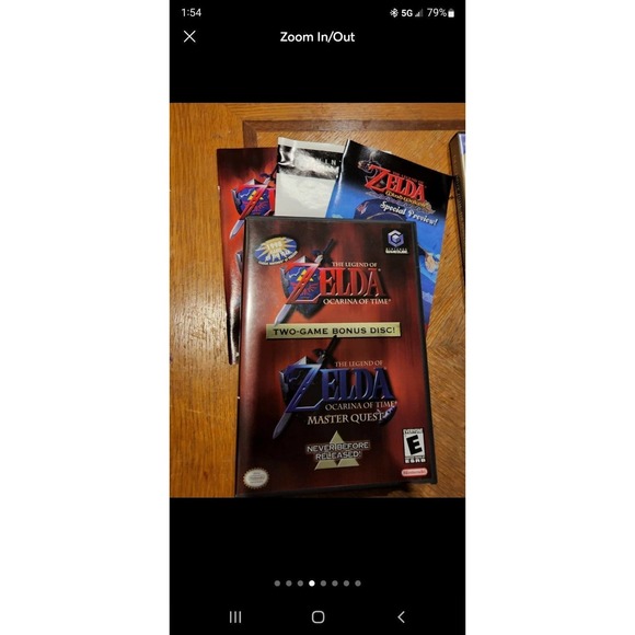 Zelda Ocarina of Time Master Quest for Nintendo GameCube